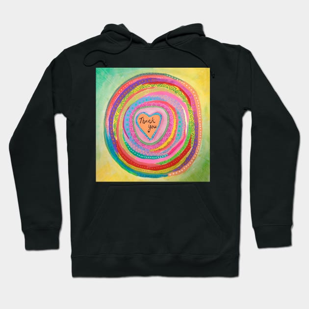 Thank you Mandala Hoodie by MyCraftyNell